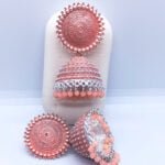buy-peach-pink-jhumka-earrings-online-nesy-lifestyle