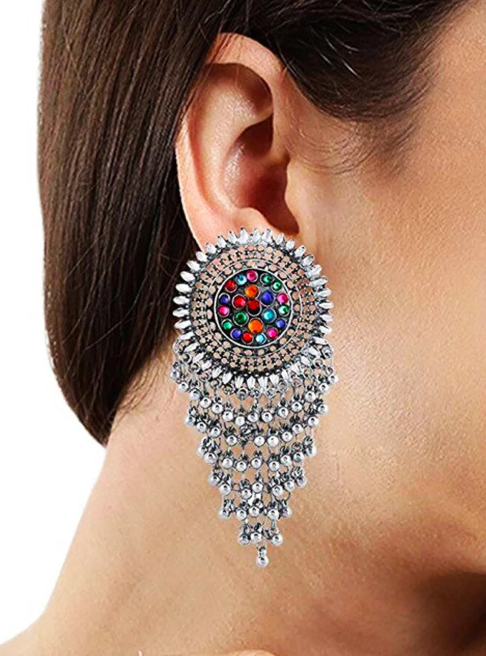 Buy Black Earrings for Women by The Pari Online | Ajio.com